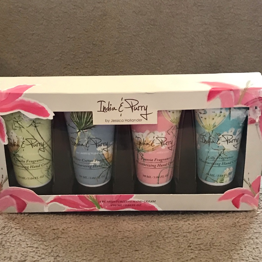 India & Purry Moisturizing Hand Cream Box Set of 4